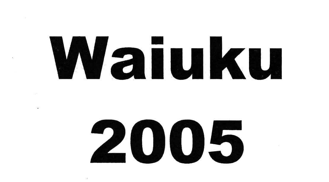 You are currently viewing 2005 Auckland – Waiuku