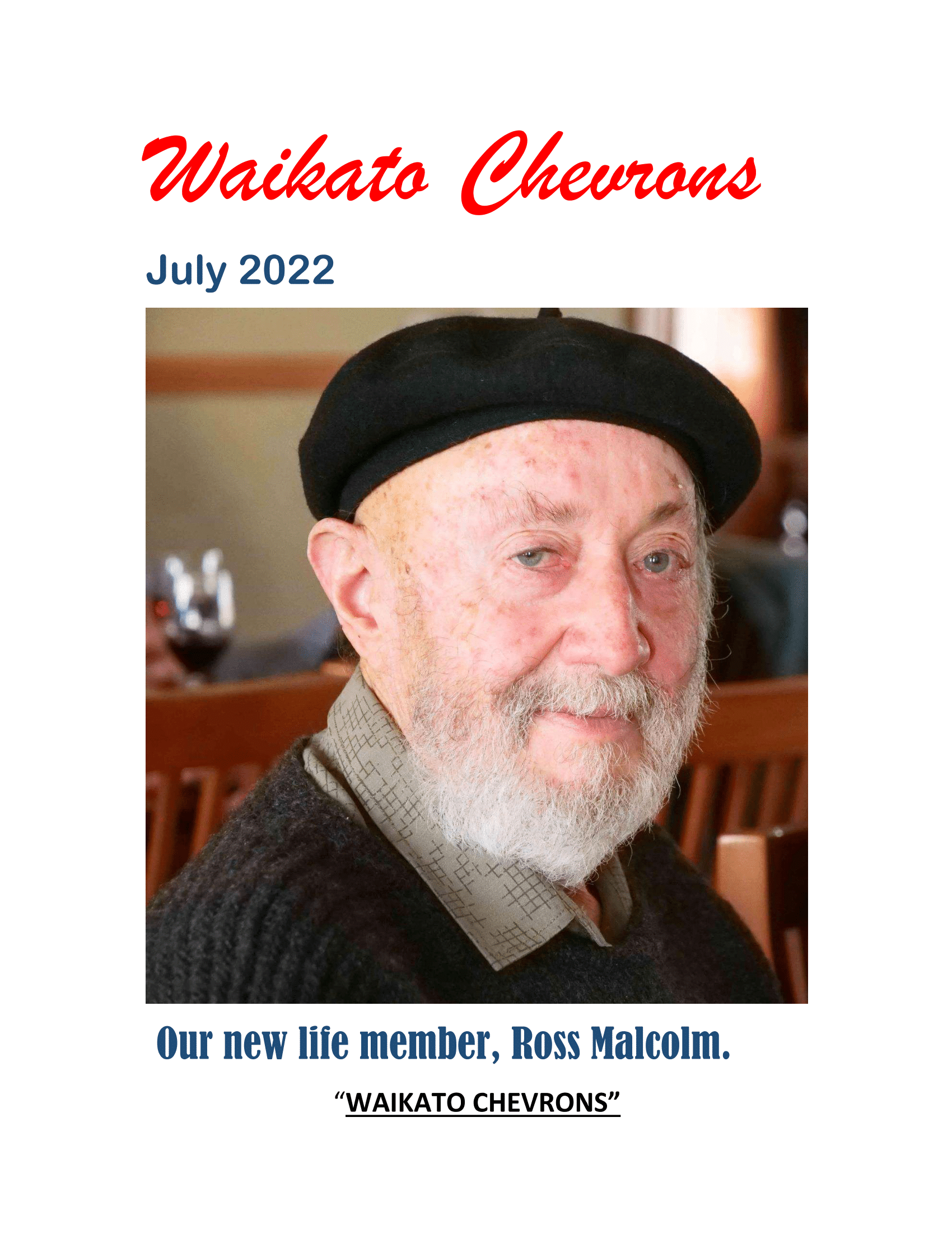 You are currently viewing Waikato Chevrons July 2022