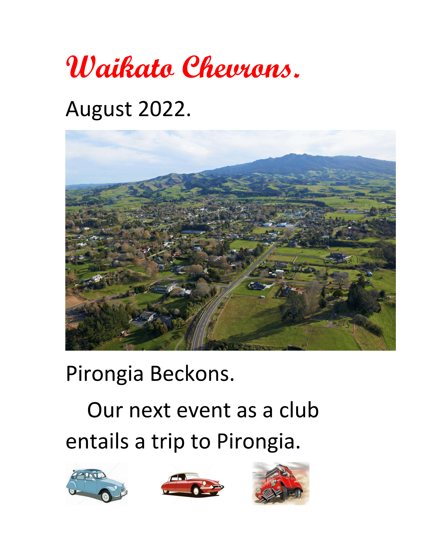You are currently viewing Waikato Chevrons August 2022
