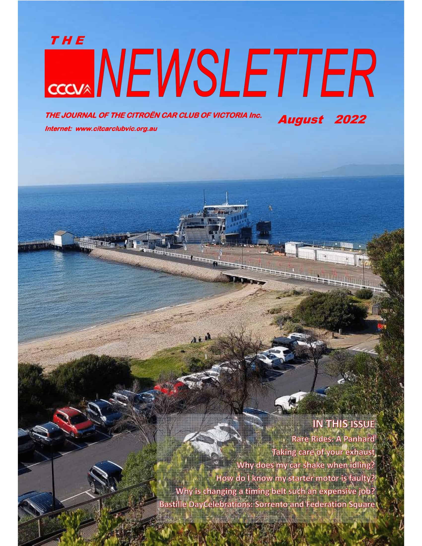 You are currently viewing CCCV Newsletter August 2022