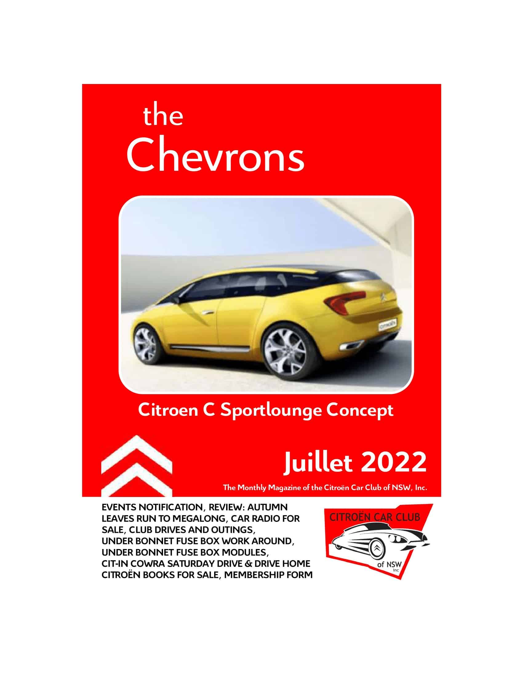 You are currently viewing The Chevrons July 2022