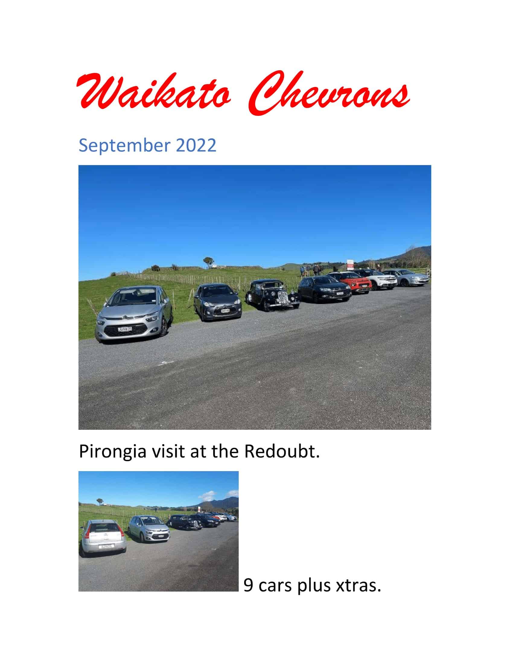 You are currently viewing Waikato Chevrons Setember 2022