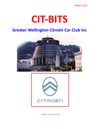 You are currently viewing GWCCC Cit-Bits March 2023