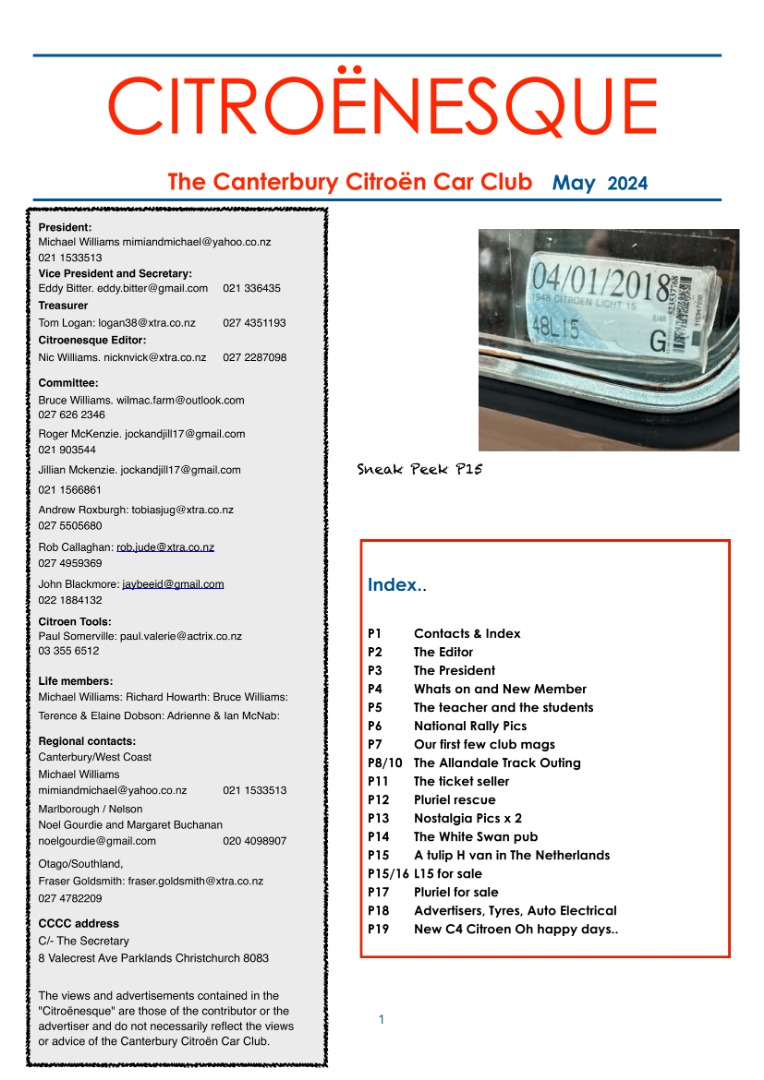 Read more about the article Citroenesque May 2024
