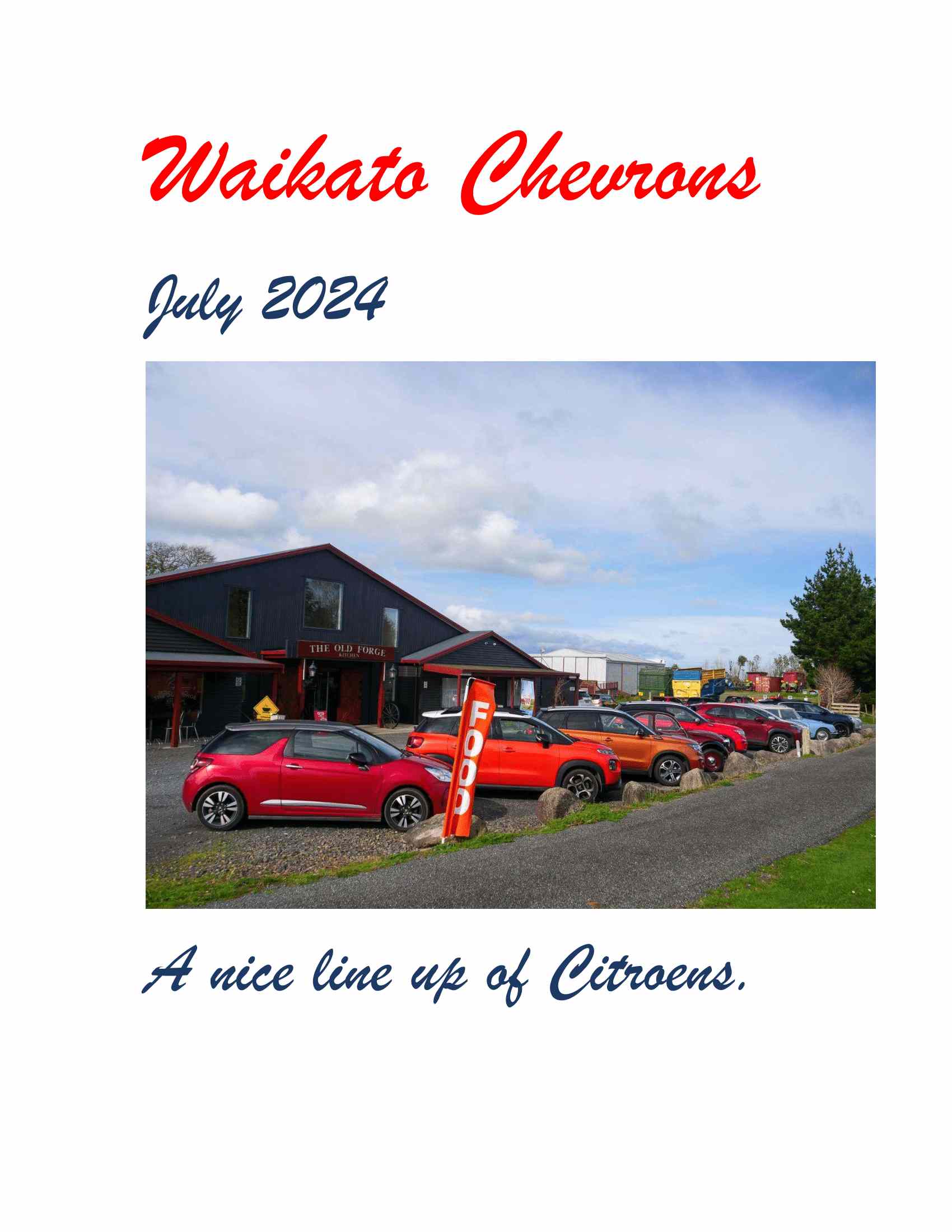 Read more about the article Waikato Chevrons July 2024