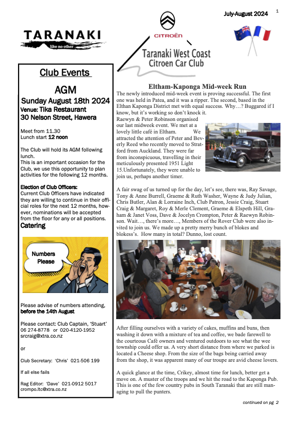 Read more about the article Taranaki West Coast Aug 2024