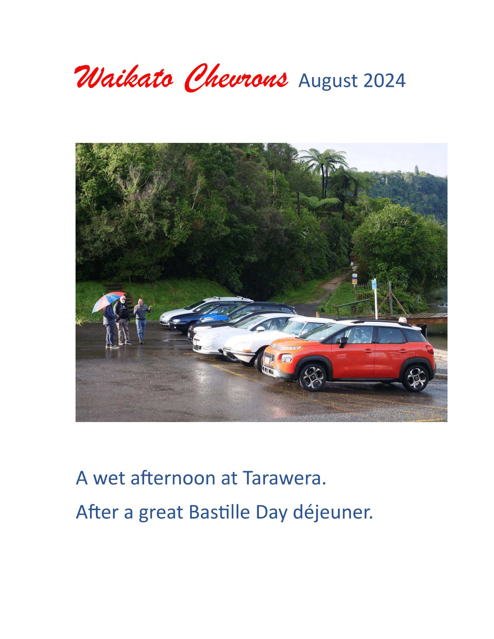 Read more about the article Waikato Chevrons Aug 2024