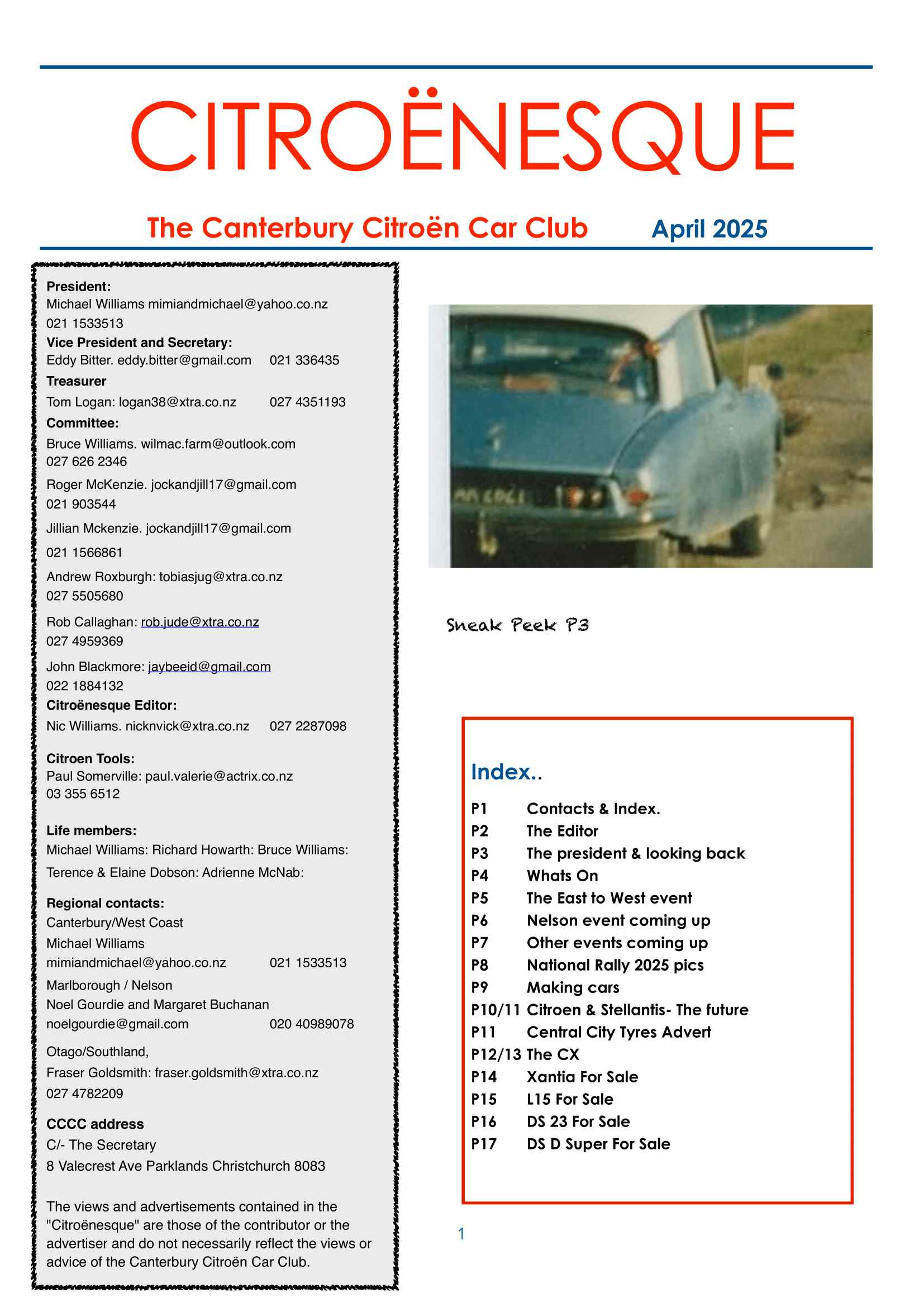 Read more about the article Citroenesque April 2025