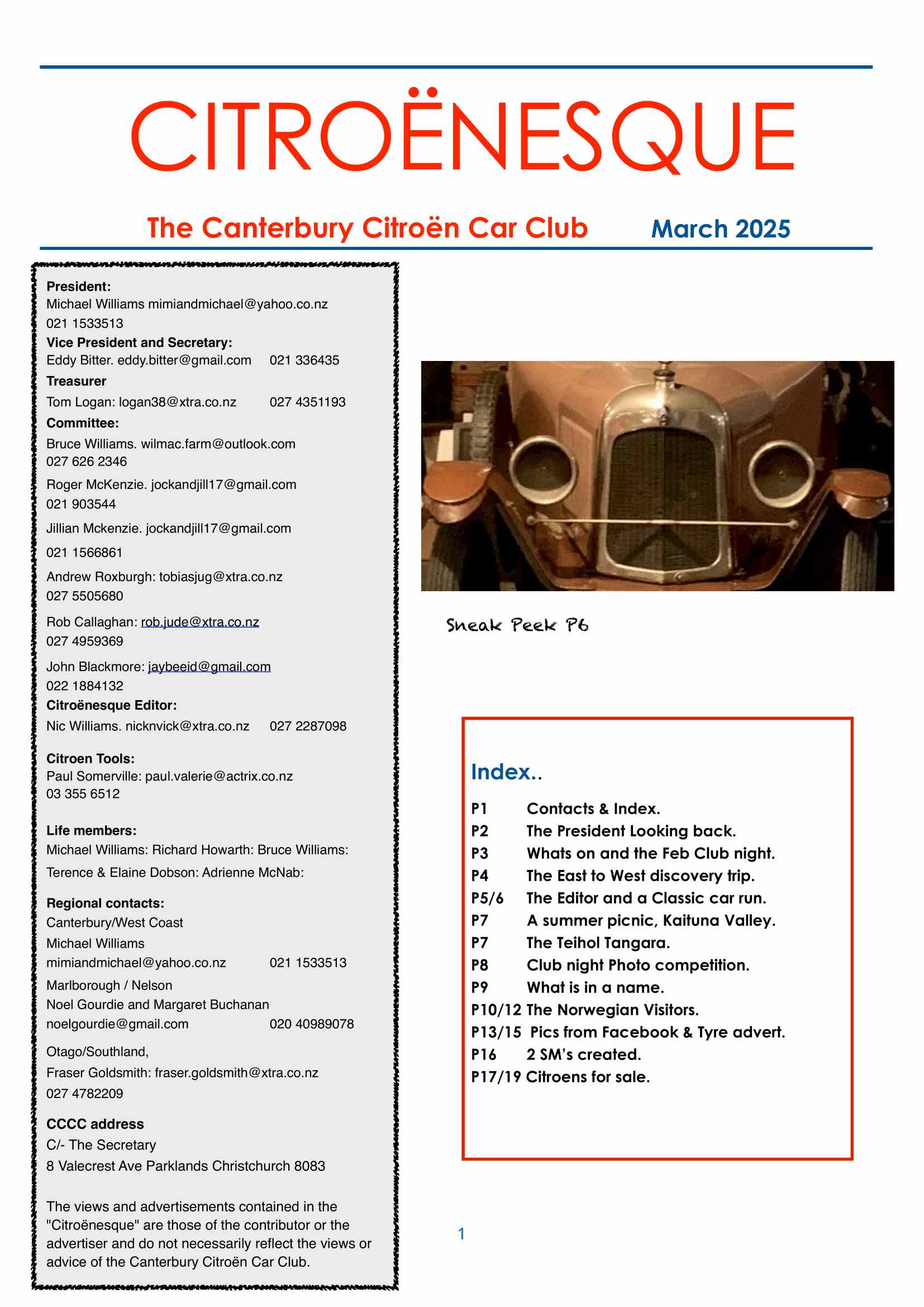 Read more about the article Citroenesque March 2025