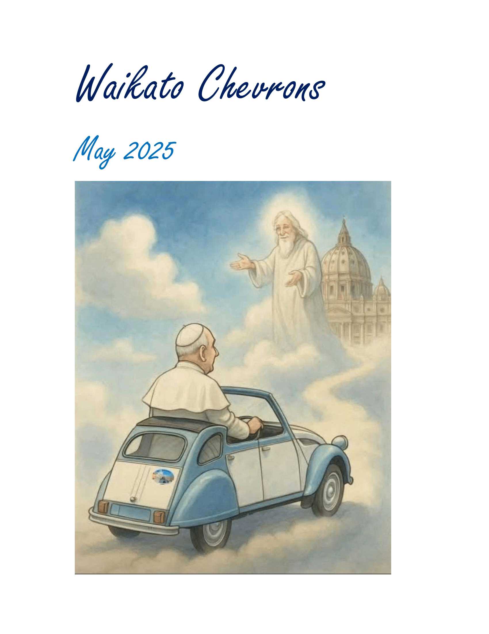 Read more about the article Waikato Chevrons May 2025
